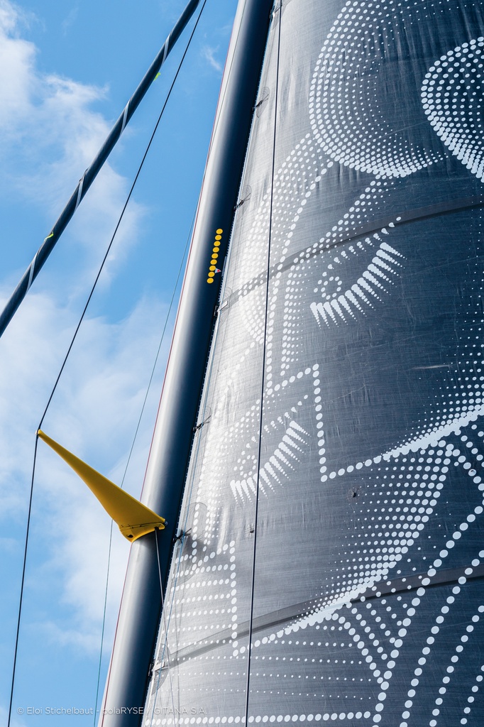 Le gréement de Gitana 18 — photo Stichelbaut