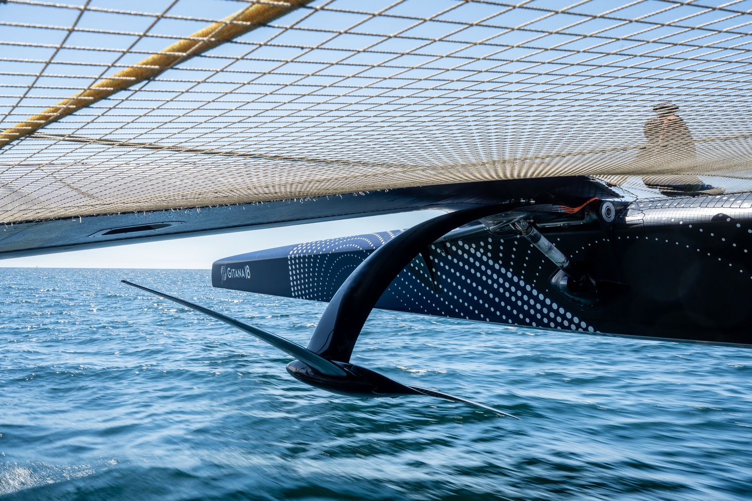 Les foils de Gitana 18 — photo GLC